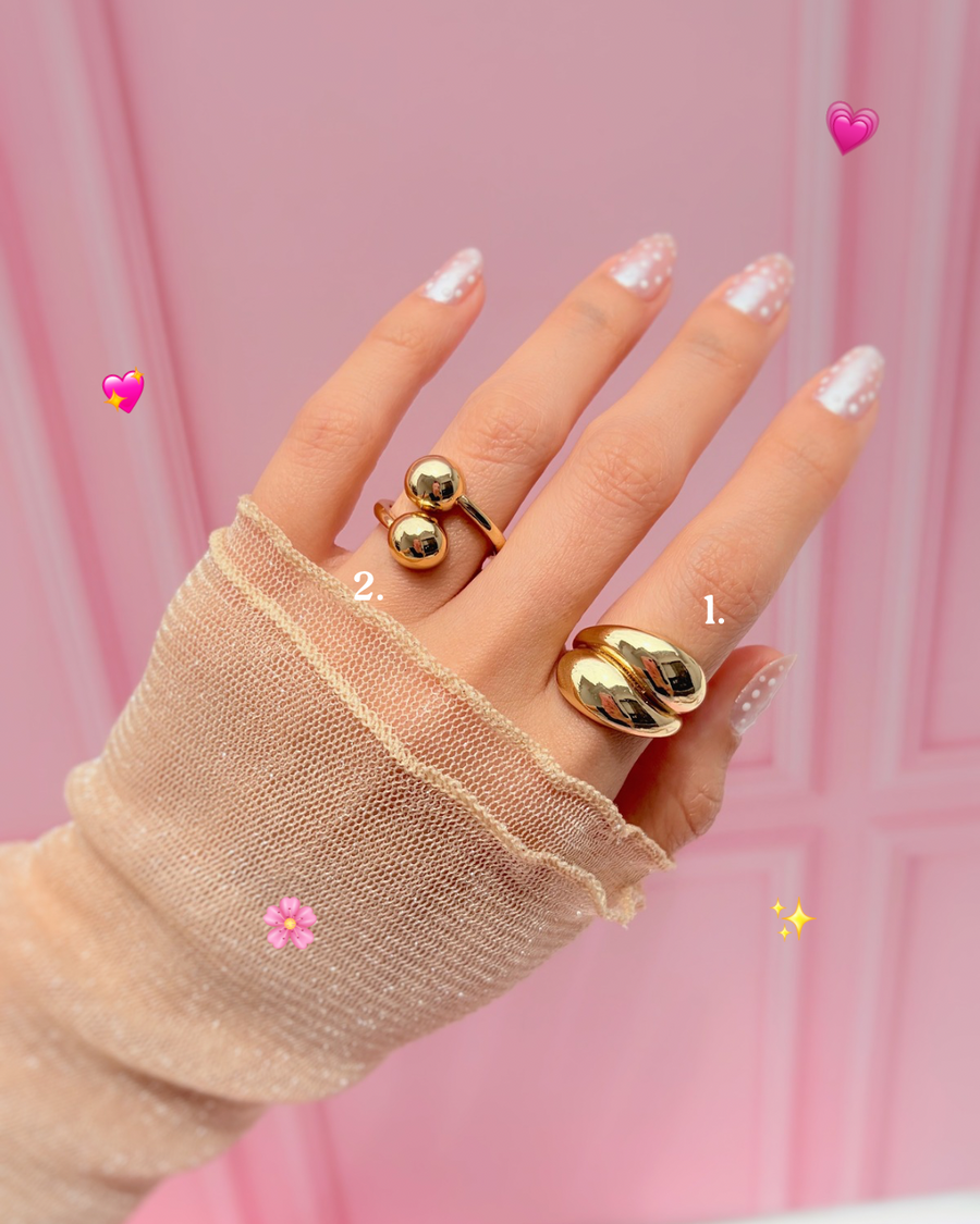 Anillo básico happiness