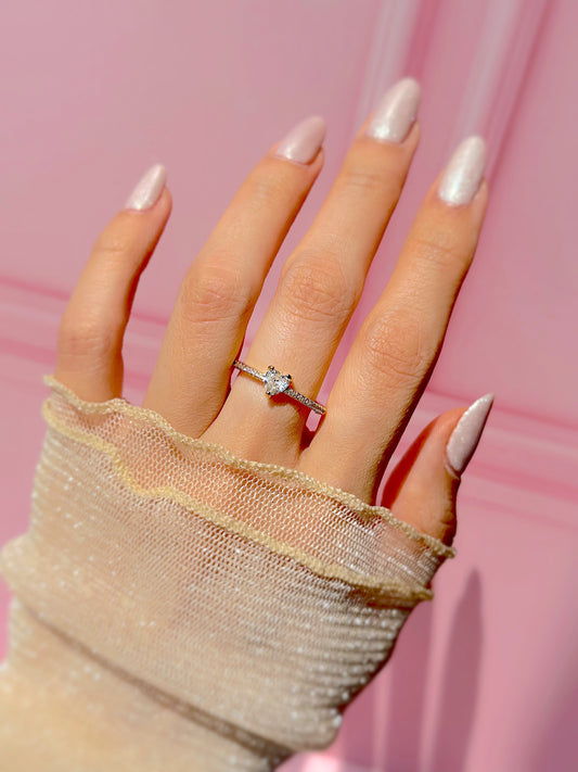 Anillo de promesa dulce