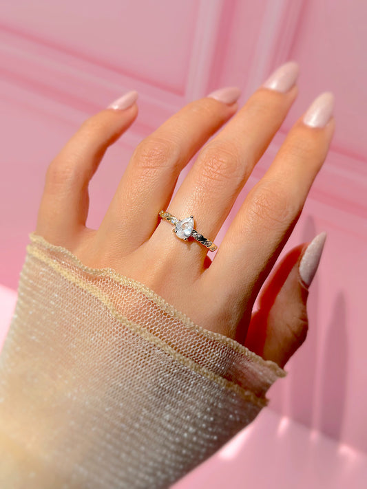 Anillo de promesa cariño