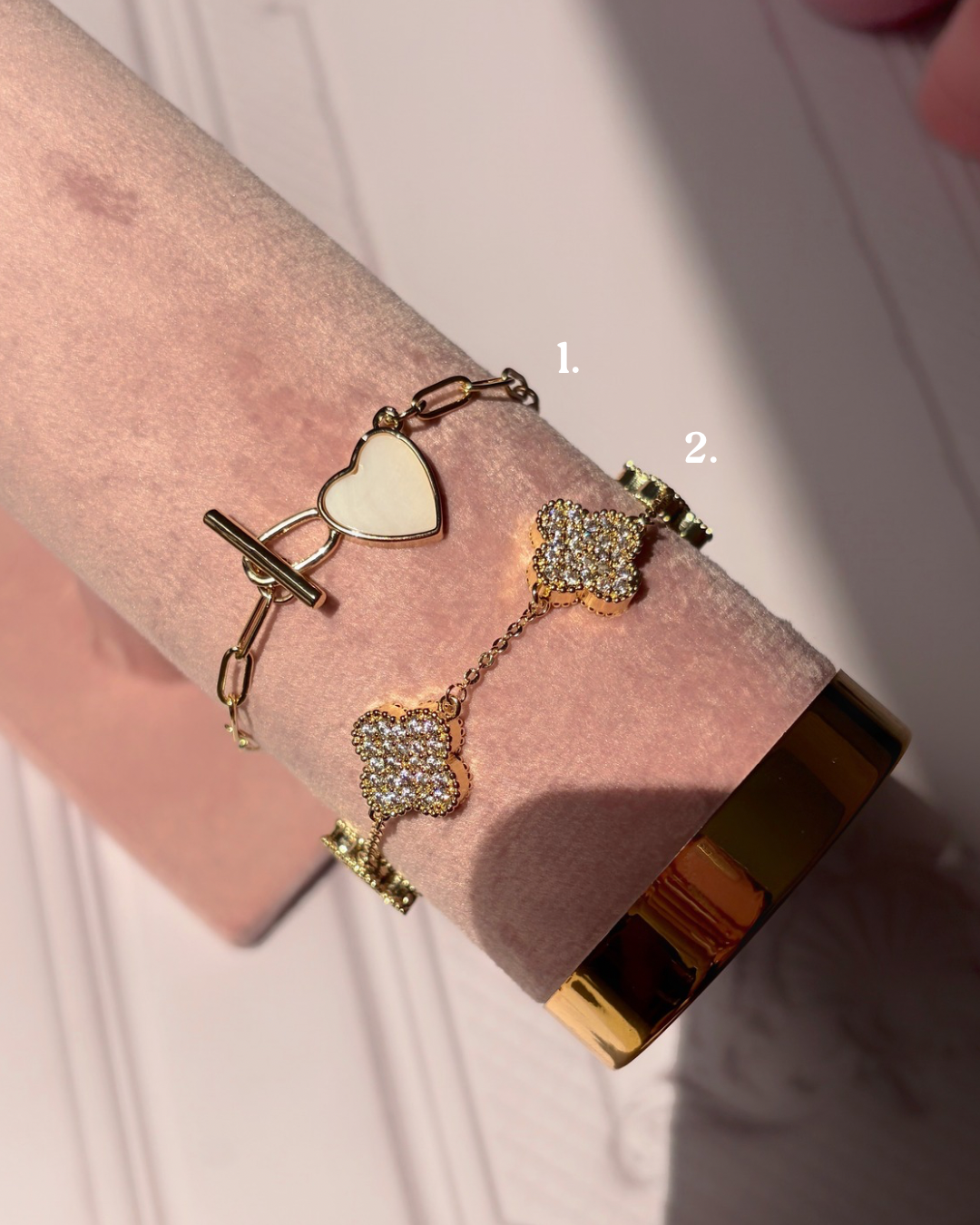 Pulseras delicadas bonitas