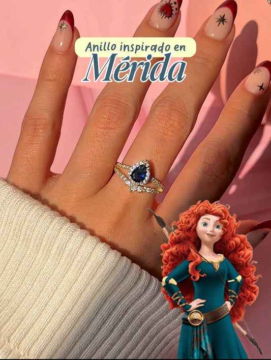 Anillo Disney princesa Mérida