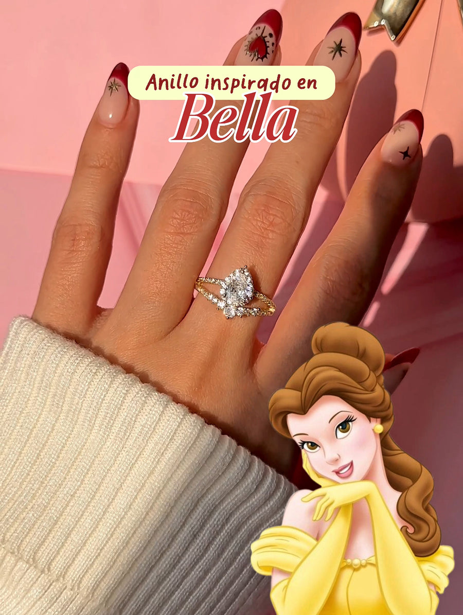 Anillo Disney princesa Bella