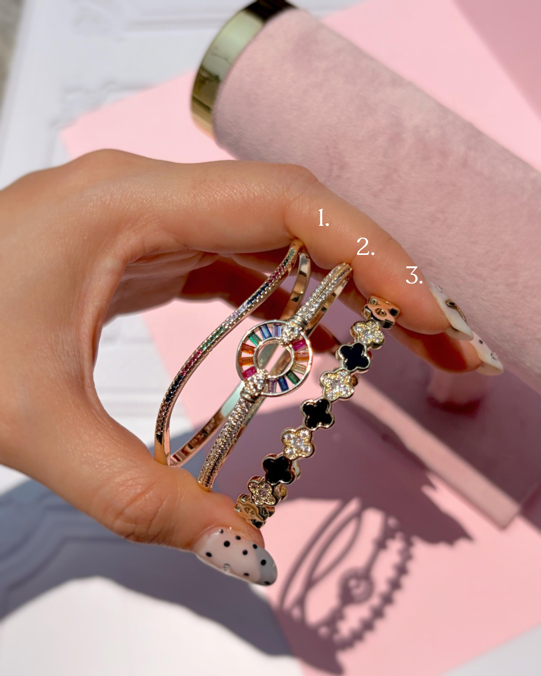 Brazaletes delicadas Cordelia ✨🪩💌