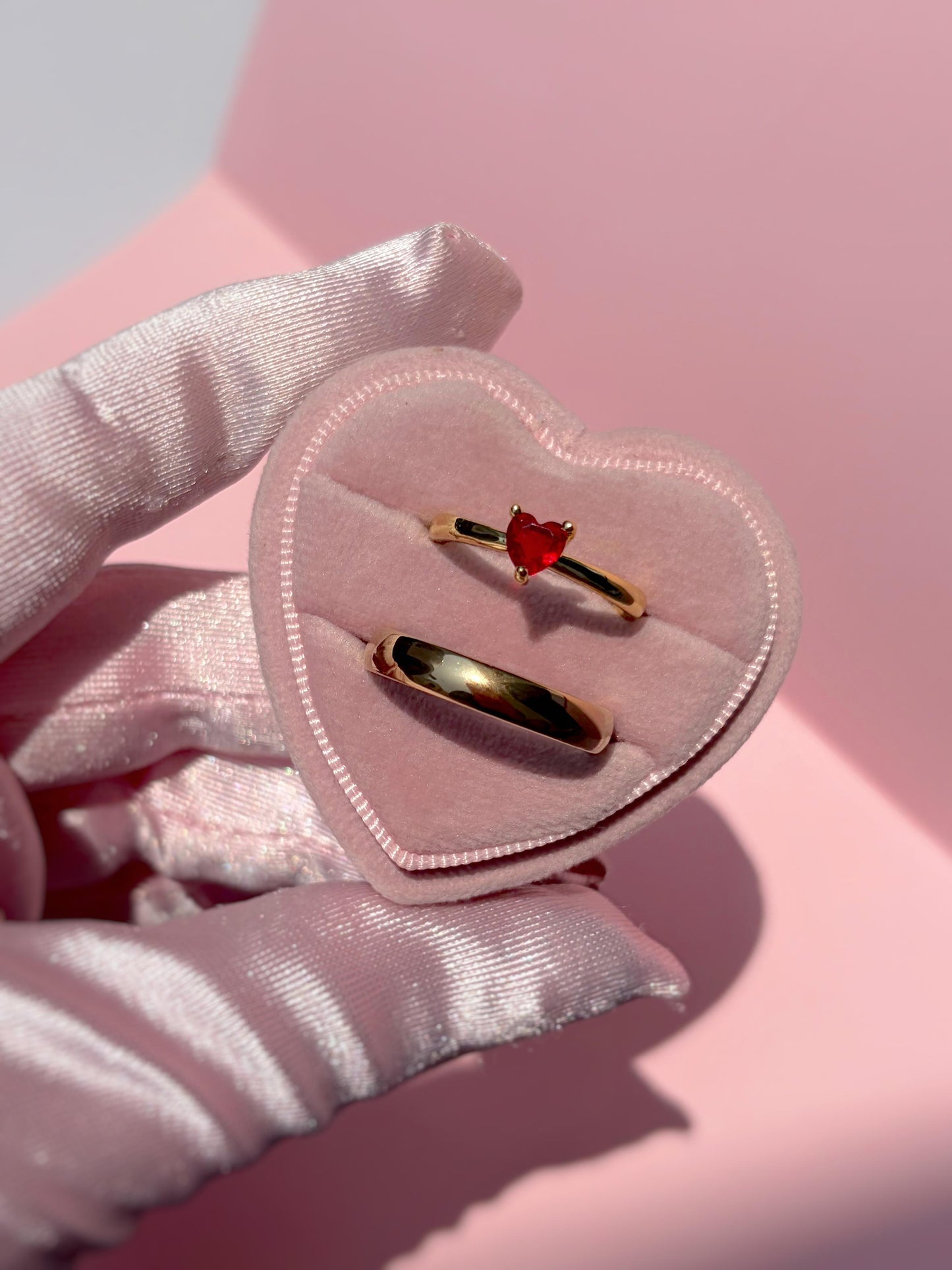 Anillo de promesa pareja Escarlata❤️💫
