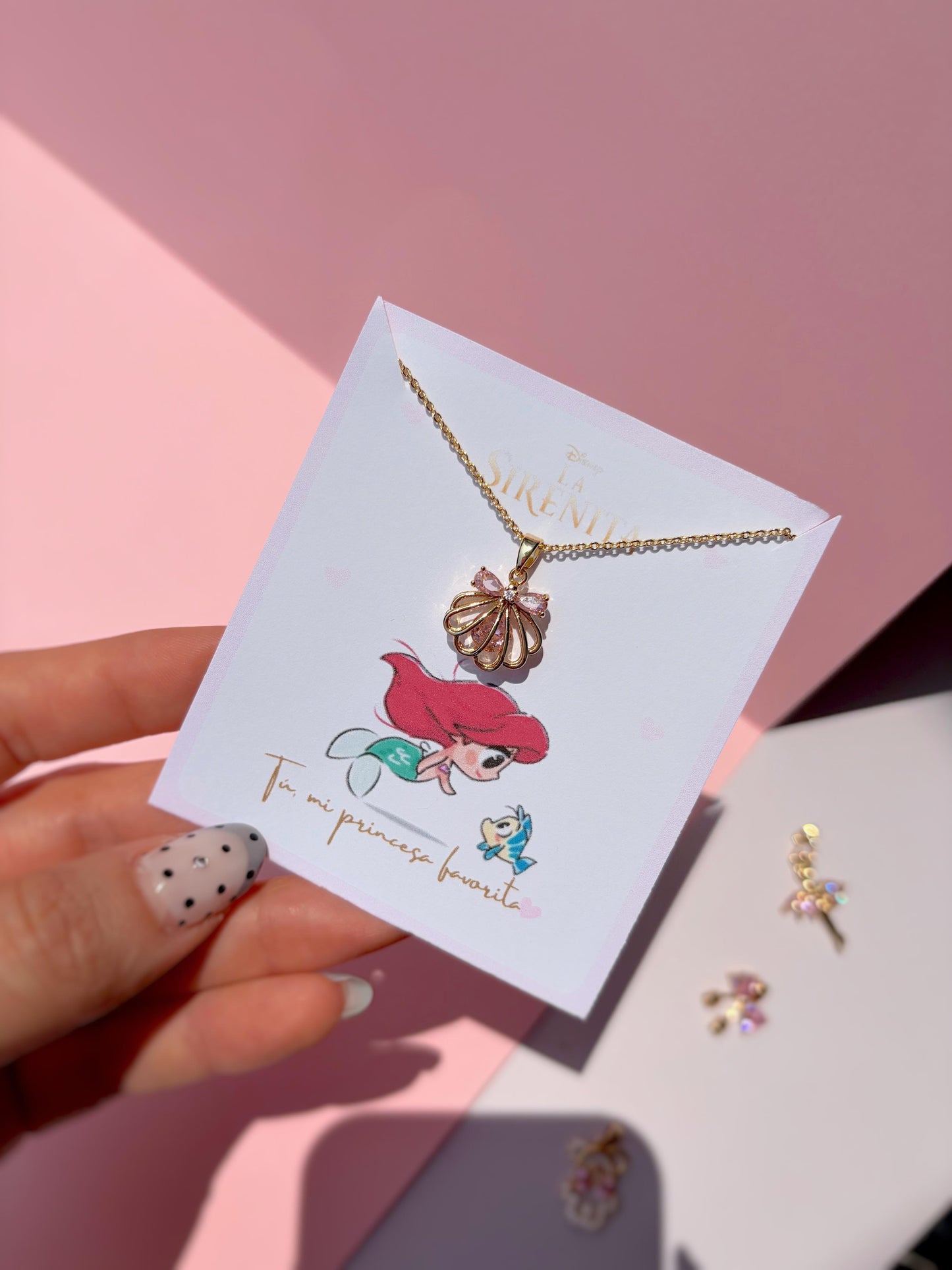 Cadena Disney La Sirenita Ariel🐚💖
