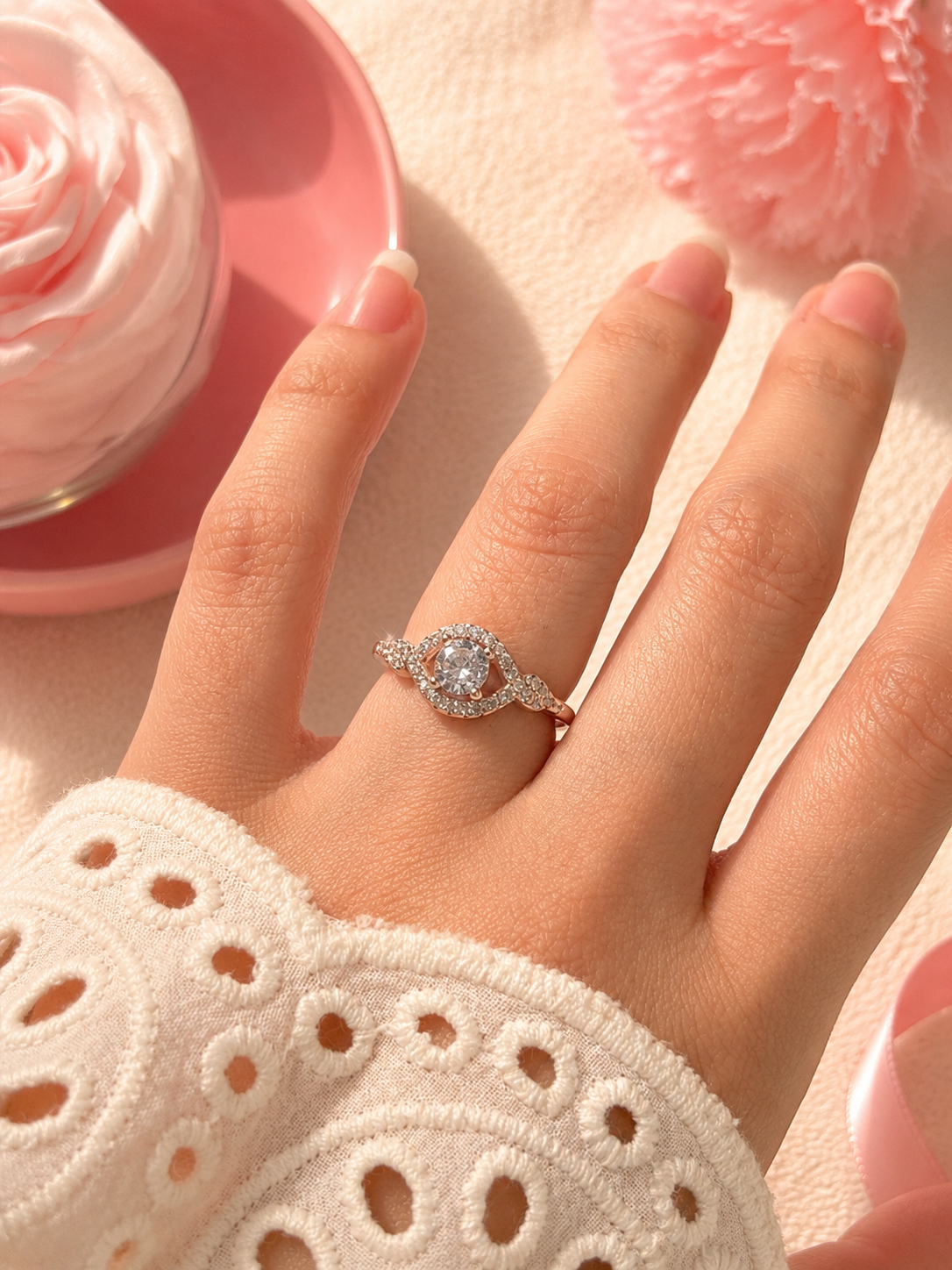 Anillo Fiorel Hermosa plata 925