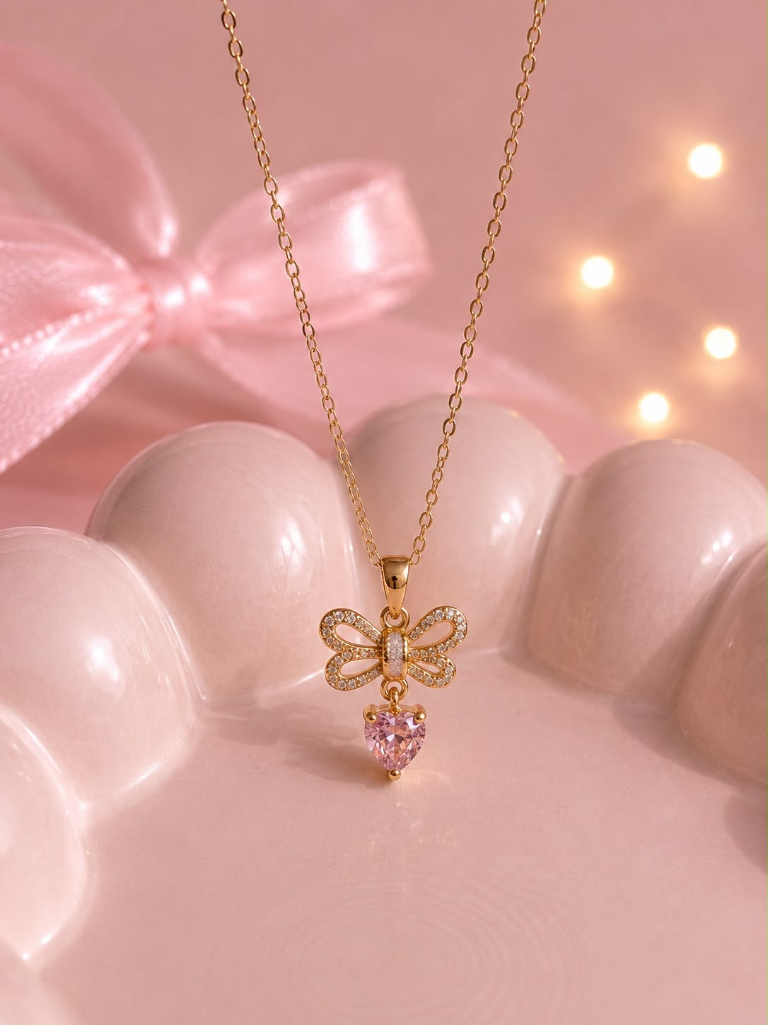 Cadena Alas de Amor 🦋💗
