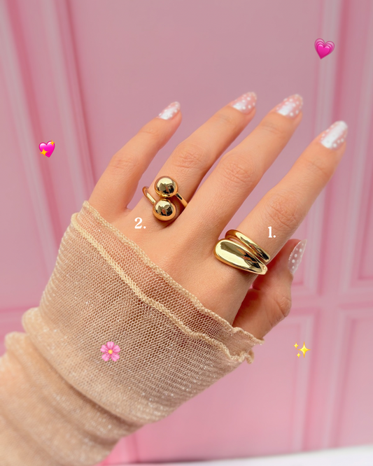 Anillo básico happy face