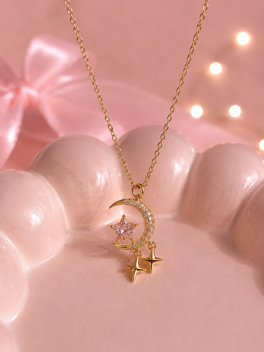 Cadena Luna estrellada 💫