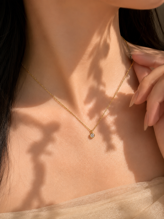 Collar punto de luz 💖 Plata 925