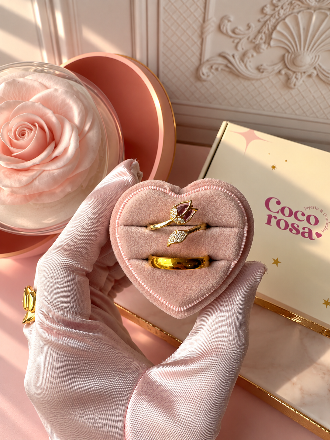 Anillo de promesa pareja🌷✨