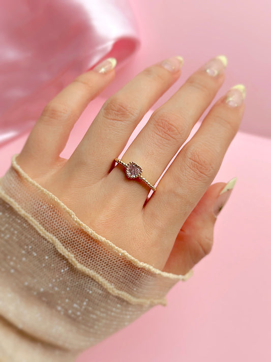 Anillo de promesa nube