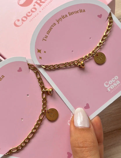 Pulsera de iman grabadas