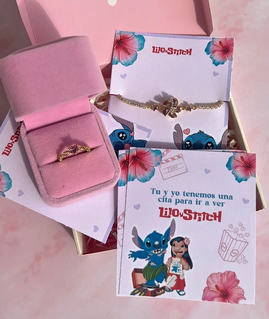 Set invitación Lilo & Stitch 🩵 Disney