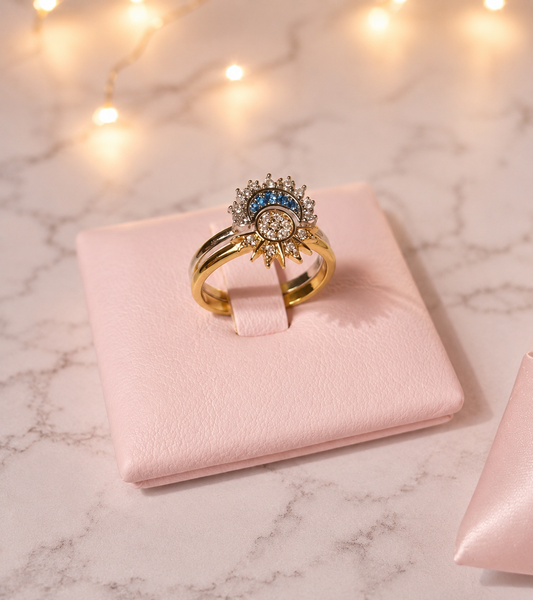 Set de anillos Disney para mejores amigas eclipse 🌙☀️