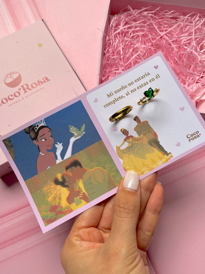 Set Disney princesa Tiana & Naveen🤴🏽