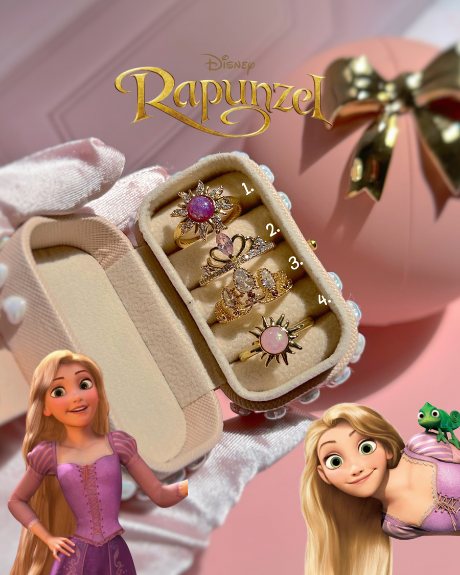 Anillos de Rapunzel Disney ☀️🩷