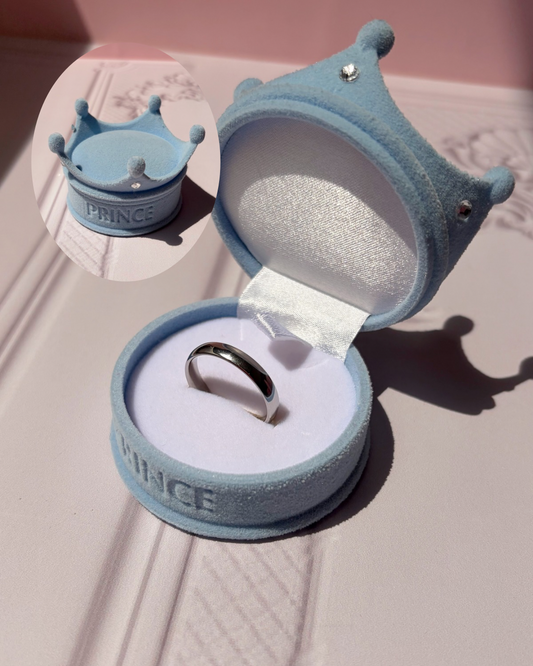 Cofre para anillo y cadena