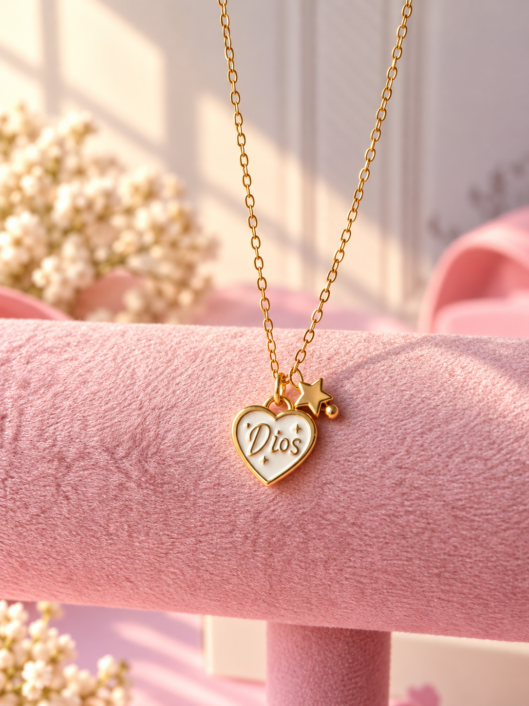 Cadena Dios corazón✨