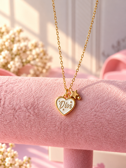 Cadena Dios corazón✨