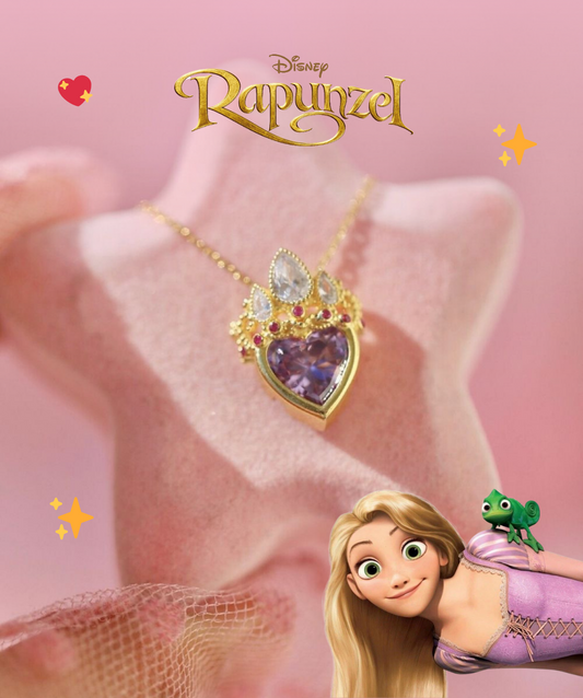 Set Disney cadena y anillo de Rapunzel ☀️