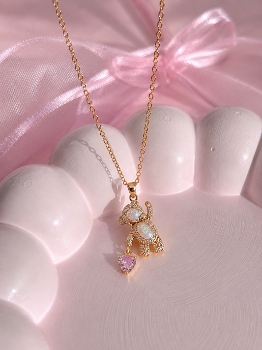 Cadena bonita de osito