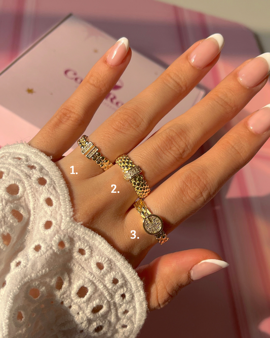 Anillo básico varios Monica ✨