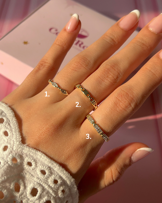 Anillo básico varios Pía ✨