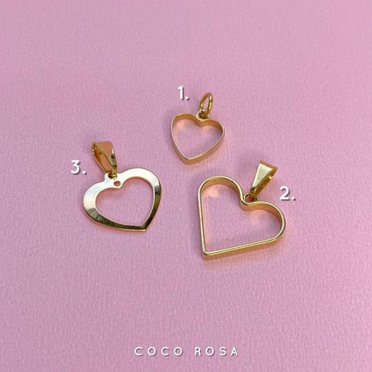 Dijes de corazón