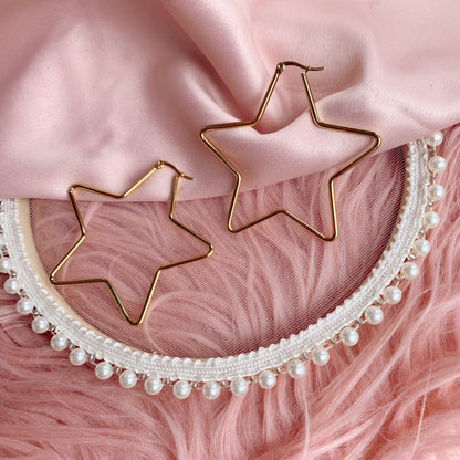 Aretes Hoops Star